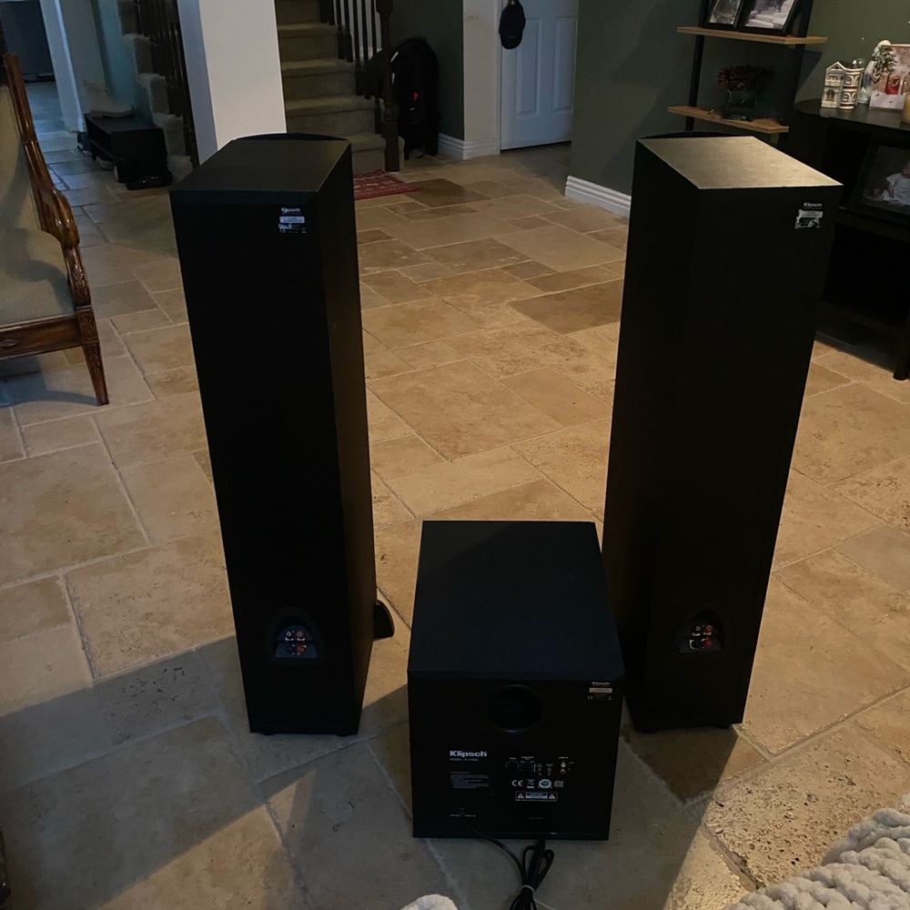 Klipsch Black Portable Speaker Set
